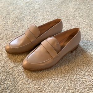 Franco Sarto pinky beige flats. Never worn